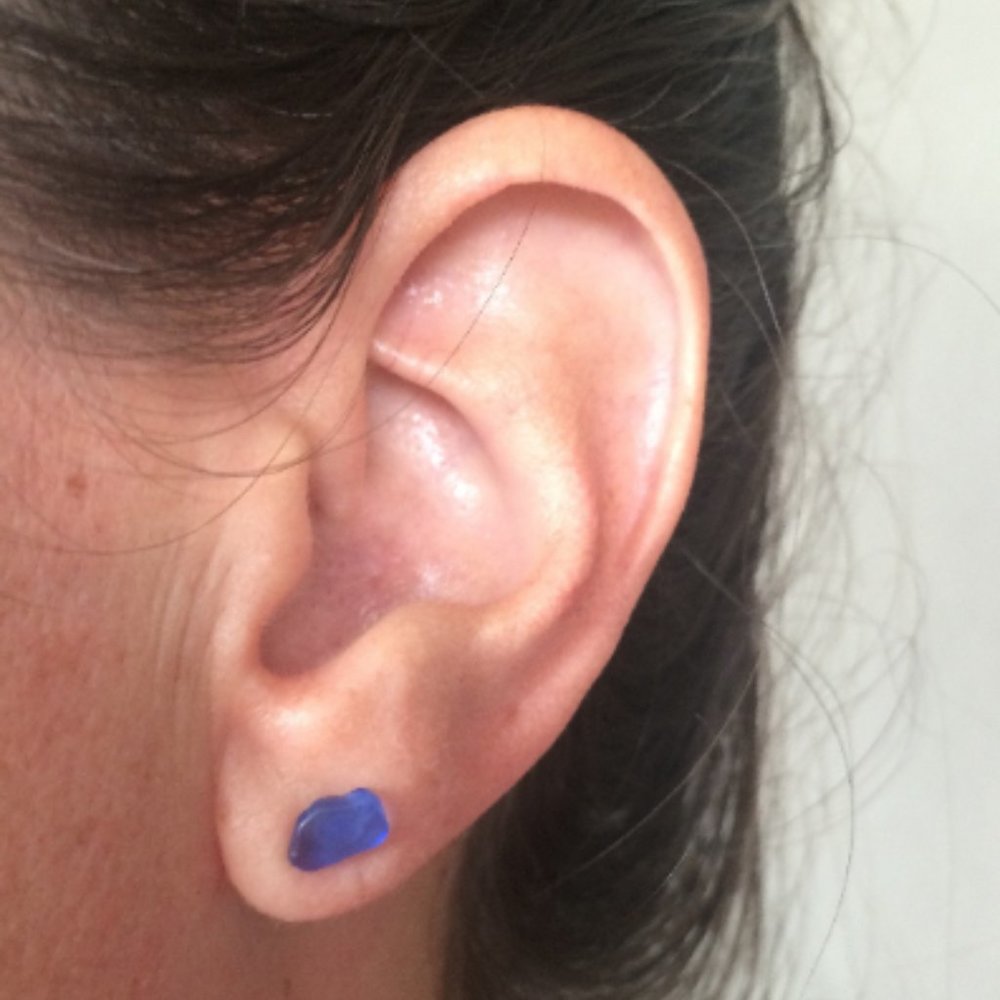 Seaglass Stud Earrings